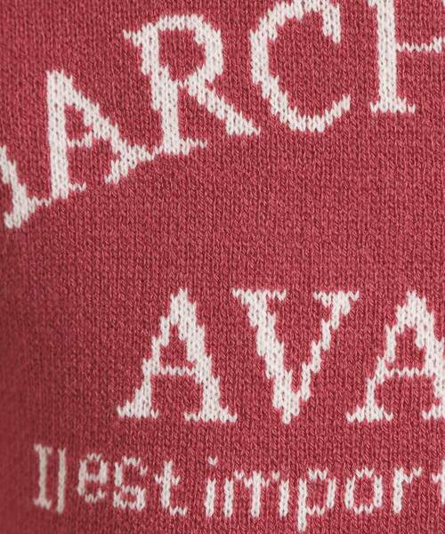 ITS'DEMO（イッツデモ）の「【手洗い可】アーチロゴニット（ニット/セーター・レディース・ライトブルー/アイボリー/ピンク系・00）」の15枚目の写真