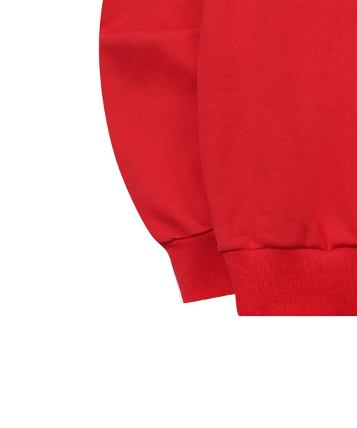 MUCENT(ムセント)の「ツーハットシグネチャースウェット(男女共用)(スウェット・レディース・レッド・SMALL/LARGE)」の5枚目の写真