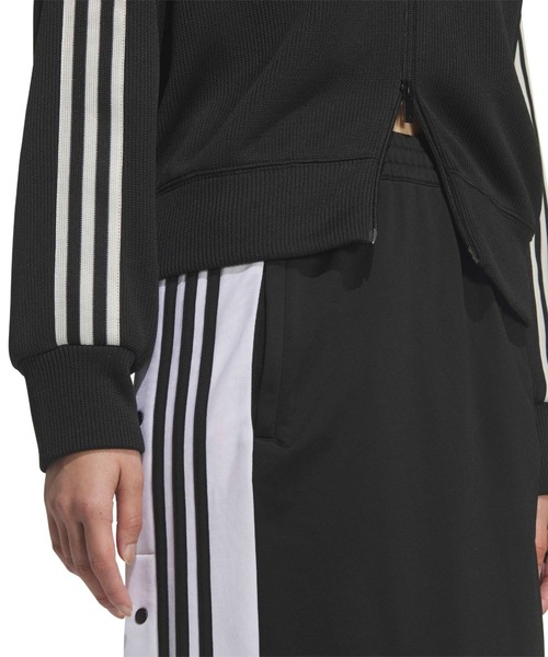 adidas(アディダス)の「adidas KNIT BALOON TRACK TOP / アディダス ニット バルーン トラックトップ(ジャージ・レディース・ブラック・S/M/L)」の5枚目の写真