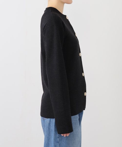 セール】Maison IENA クルーカーディガン（カーディガン/ボレロ