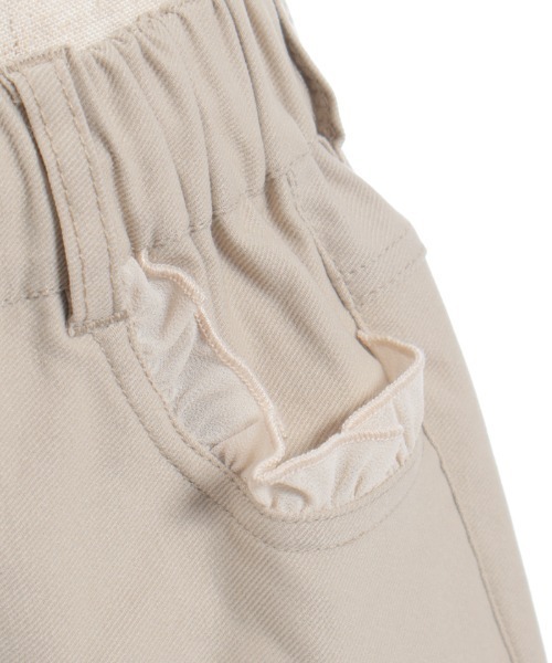 axes femme(アクシーズファム)の「ストレッチフリルレギンス(その他パンツ・キッズ・ベージュ/ブラック・MEDIUM/LARGE)」の9枚目の写真