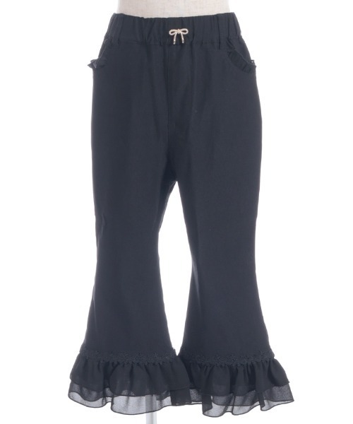 axes femme(アクシーズファム)の「ストレッチフリルレギンス(その他パンツ・キッズ・ベージュ/ブラック・MEDIUM/LARGE)」の11枚目の写真