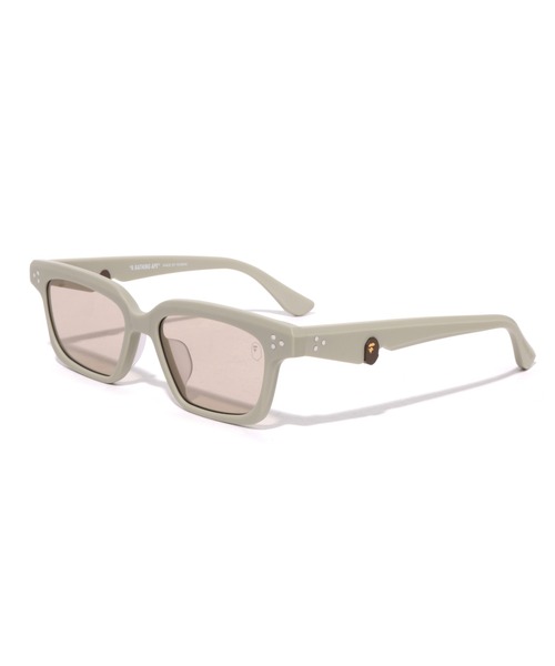 A BATHING APE（アベイシングエイプ）の「SUNGLASSES #13（サングラス・メンズ・アイボリー/ブラック/オリーブ・FREE）」の3枚目の写真