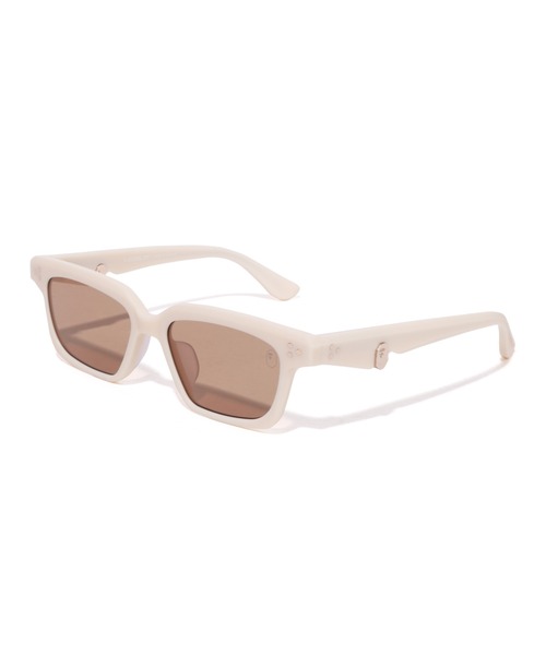 A BATHING APE（アベイシングエイプ）の「SUNGLASSES #13（サングラス・メンズ・アイボリー/ブラック/オリーブ・FREE）」の2枚目の写真