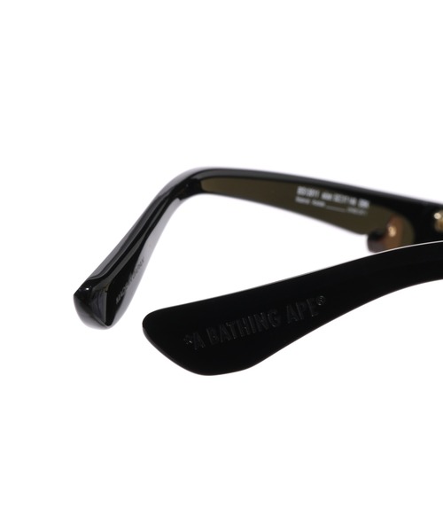 A BATHING APE（アベイシングエイプ）の「SUNGLASSES #13（サングラス・メンズ・アイボリー/ブラック/オリーブ・FREE）」の11枚目の写真