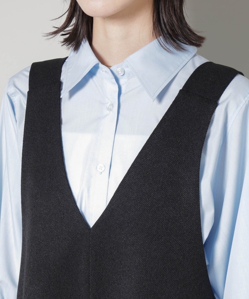 セール】Vネックオールインワン（つなぎ/オールインワン）｜NANO