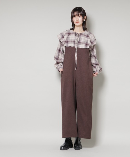 HYEON オールインワン ビスチェ風オールインワン