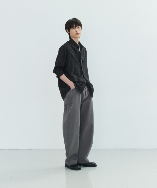 LEIRE（ルアール）の「エブリデイカーブドパンツ [チャコール]（デニムパンツ・メンズ・その他・MEDIUM/LARGE/X-LARGE）」の7枚目の写真