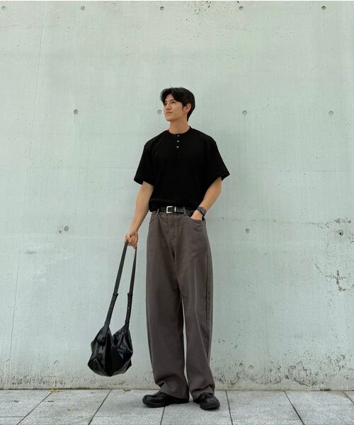 LEIRE（ルアール）の「エブリデイカーブドパンツ [チャコール]（デニムパンツ・メンズ・その他・MEDIUM/LARGE/X-LARGE）」の18枚目の写真