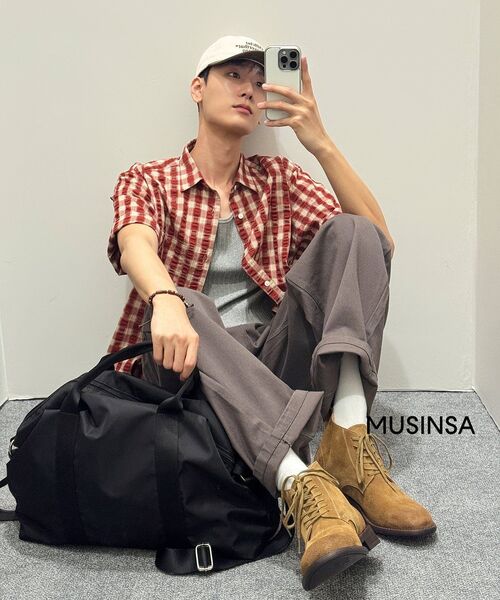 LEIRE（ルアール）の「エブリデイカーブドパンツ [チャコール]（デニムパンツ・メンズ・その他・MEDIUM/LARGE/X-LARGE）」の21枚目の写真
