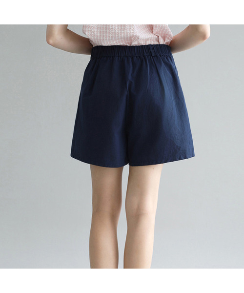 SLOWLOLLI(スローローリ)の「Cloud wrap mini skirt(スカート・レディース・スカイブルー/ネイビー/Beige・1(S)/2(M))」の1枚目の写真