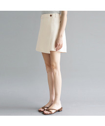 Cloud wrap mini skirt