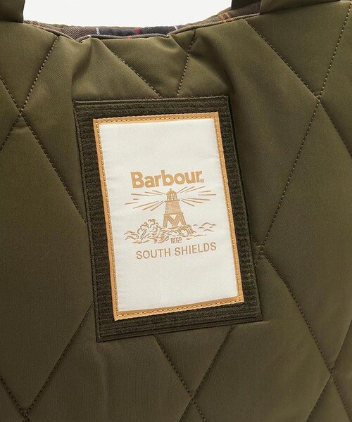BARBOUR/バブアー】Mariah キルティング トートバッグ（トートバッグ