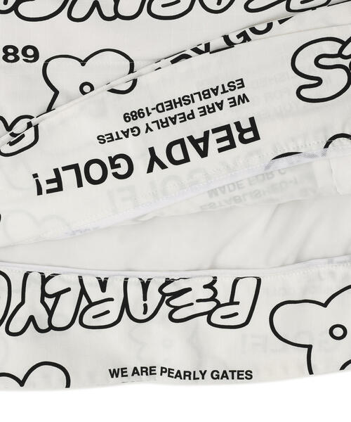 PEARLY GATES（パーリーゲイツ）の「【PEARLY GATES】NyストレッチBIGリップストップ中綿ラップ風スカート ＜ロゴ×花柄＞（スカート・レディース・ホワイト系その他・SMALL/MEDIUM/LARGE）」の14枚目の写真