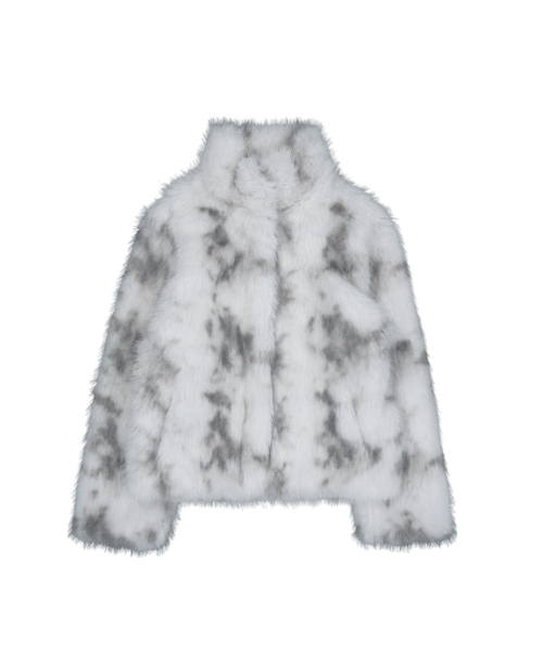 SETUP-EXE（セットアップイーエックスイー）の「FAUX FUR JACKET / WHITE（ムートンコート・レディース・その他・OS）」の6枚目の写真