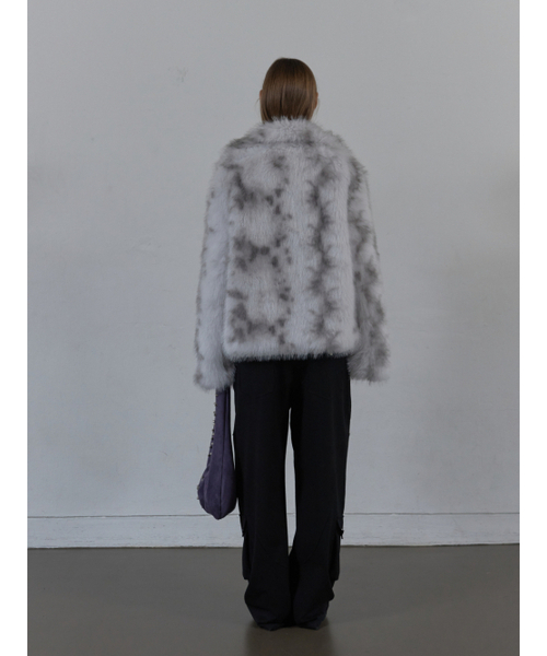 SETUP-EXE（セットアップイーエックスイー）の「FAUX FUR JACKET / WHITE（ムートンコート・レディース・その他・OS）」の10枚目の写真