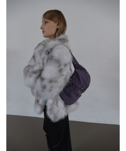 SETUP-EXE（セットアップイーエックスイー）の「FAUX FUR JACKET / WHITE（ムートンコート・レディース・その他・OS）」の4枚目の写真