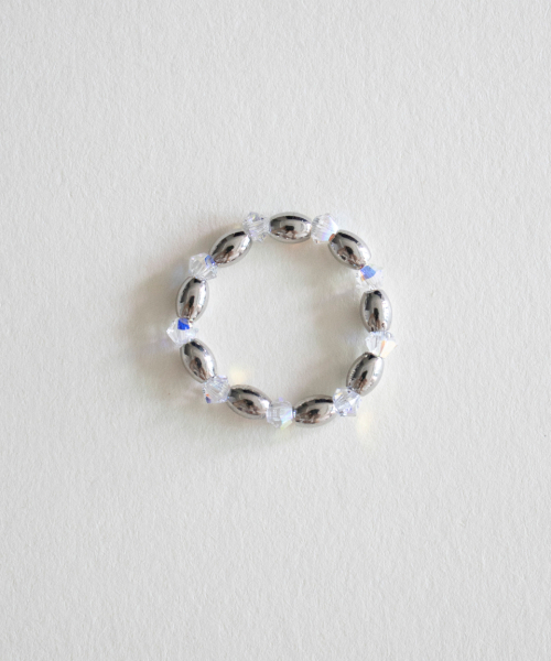 MERRYMOTIVE(メリーモチーブ)の「Bright surgical and crystal ring(リング・レディース・その他・FREE)」の2枚目の写真