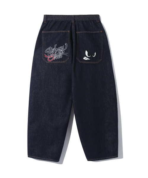 URBANSTOFF(アーバンストッフ)の「バックポケットアートワークデニムパンツ(インディゴ)(デニムパンツ・レディース・その他・MEDIUM/LARGE)」の10枚目の写真