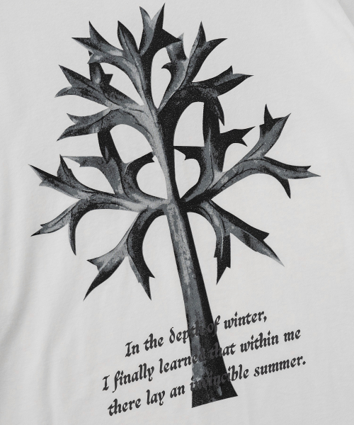 VASTIC(バスティック)の「ツリー レタリング Tシャツ_ホワイト(Tシャツ/カットソー・メンズ・その他・MEDIUM/LARGE/X-LARGE)」の6枚目の写真