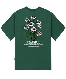 DAISY FLOWER BUNDLE GRAPHIC Tシャツ - グリーン