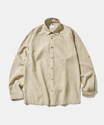 Diamond Layla（ダイアモンドレイラ）の「UV Organic Heritage Linen Stripe Shirt S176（シャツ/ブラウス・メンズ）」