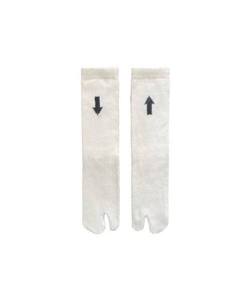 FAKUI（ファクイ）の「ARROW TABI SOCKS / アロー足袋ソックス（ソックス/靴下・レディース・ホワイト/グリーン/ブルー・22.0～24.0cm）」の11枚目の写真