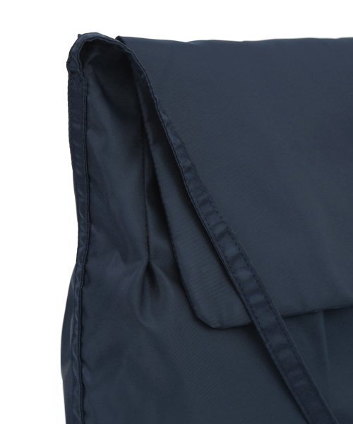 UNDERCONTROL STUDIO（アンダーコントロールスタジオ）の「カジュアルショルダーバッグ LADDER BAG / WRINKLE / N TWILL / NAVY（ショルダーバッグ・レディース・その他・FREE）」の9枚目の写真