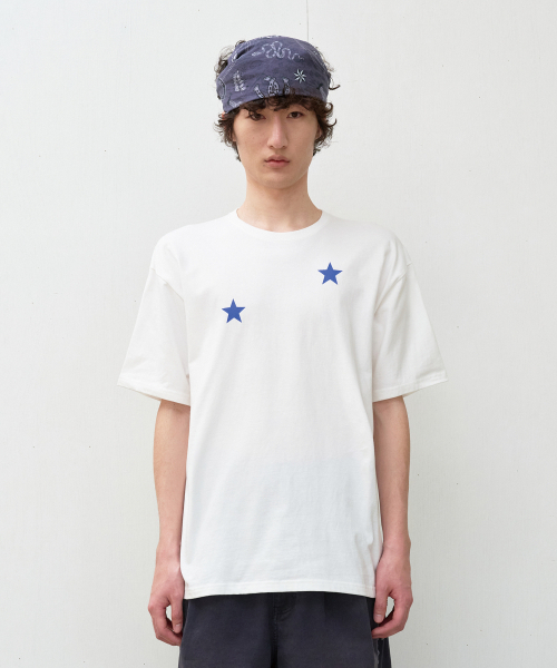 THEVINYLHOUSE(ザバイニルハウス)の「STAR TEE WHITE (VH2EMUT507A)(Tシャツ/カットソー・メンズ・その他・MEDIUM/LARGE/C)」の2枚目の写真
