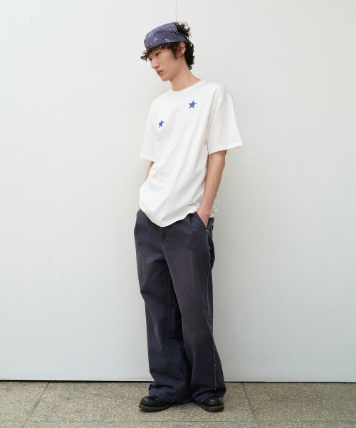 THEVINYLHOUSE(ザバイニルハウス)の「STAR TEE WHITE (VH2EMUT507A)(Tシャツ/カットソー・メンズ・その他・MEDIUM/LARGE/C)」の8枚目の写真