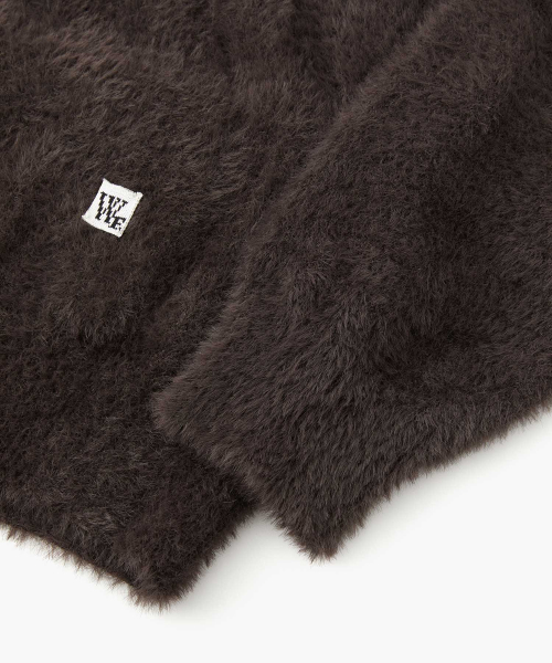 WMC(ダブリューエムシー)の「ヘアリー フードジップアップ_BROWN(パーカー・レディース・ブラウン・MEDIUM/LARGE/X-LARGE)」の6枚目の写真