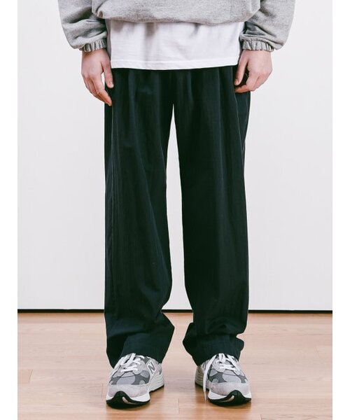 ESN(イーエスエヌ)の「ワンタッチリアルワイドパンツネイビー(その他パンツ・メンズ・その他・MEDIUM/X-LARGE/LARGE)」の1枚目の写真