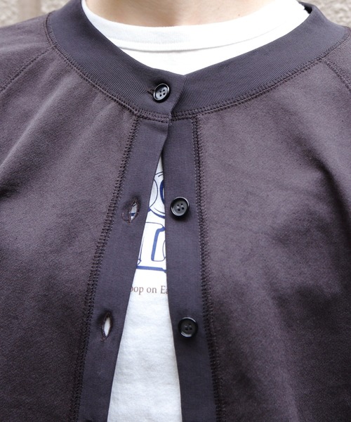 THE SHINZONE（ザ　シンゾーン）の「THE SHINZONE/シンゾーン　シアーロングスリーブカーディガン　SEER LONG SLEEVE CARDIGAN　25MMSCU16（カーディガン/ボレロ・レディース・ライトイエロー/チャコールグレー/レッド・FREE）」の16枚目の写真