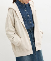 Honeys | こだわり綿ジップパーカー(パーカー)