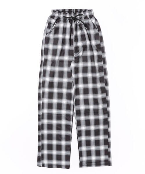 i-dare(アイディア)の「【i-dare】チェック柄 イージーパンツ(その他パンツ・レディース・ブラック/ホワイト・X-LARGE/LARGE/MEDIUM)」の10枚目の写真