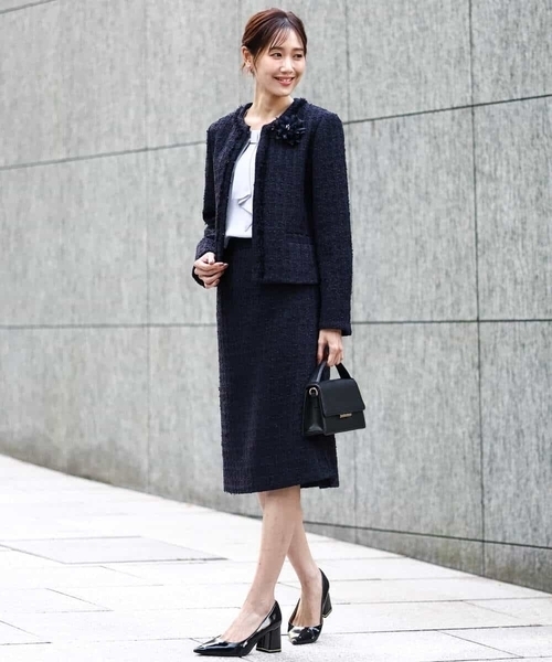 MK MICHEL KLEIN(エムケーミッシェルクラン)の「マルチwayボウタイブラウス/洗える(シャツ/ブラウス・レディース・アイボリー/ライトブルー・38/40)」の18枚目の写真