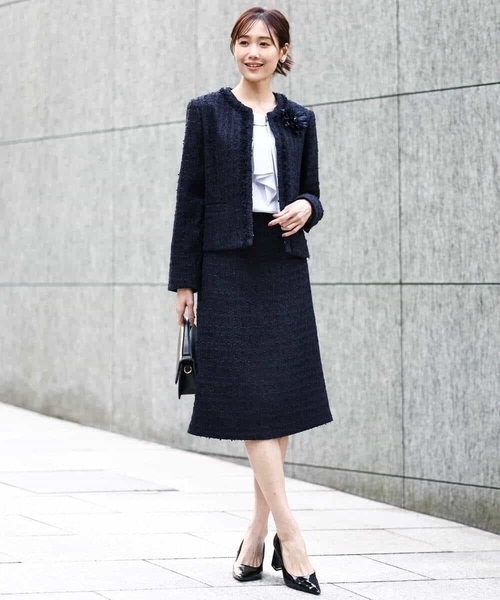 MK MICHEL KLEIN(エムケーミッシェルクラン)の「マルチwayボウタイブラウス/洗える(シャツ/ブラウス・レディース・アイボリー/ライトブルー・38/40)」の16枚目の写真