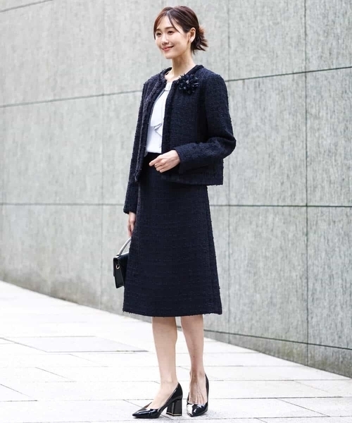 MK MICHEL KLEIN(エムケーミッシェルクラン)の「マルチwayボウタイブラウス/洗える(シャツ/ブラウス・レディース・アイボリー/ライトブルー・38/40)」の15枚目の写真