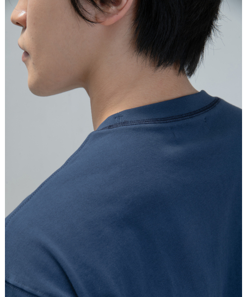 WORTHWHILE MOVEMENT(ワースワイルムーブメント)の「スティッチポケットロングスリーブTシャツ(ダークブルー)(Tシャツ/カットソー・レディース・その他・LARGE/X-LARGE)」の10枚目の写真