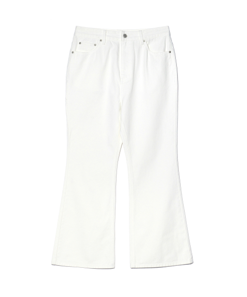 IEY（アイイーワイ）の「D16 FLARE DENIM Off White（デニムパンツ・レディース・その他・MEDIUM/LARGE）」の2枚目の写真