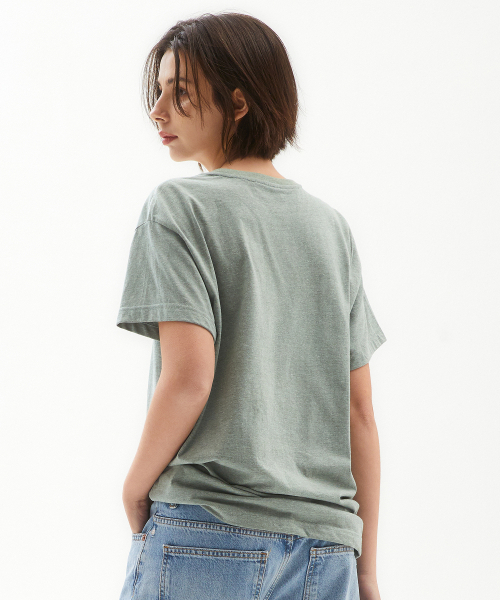 DISCHORDSOUND（ディスコードサウンド）の「ディスコードエンジェルT [ライトオリーブ]（Tシャツ/カットソー・レディース・その他・LARGE）」の4枚目の写真