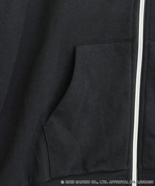 ANAP GｉRL（アナップガール）の「ANAP GiRL ×【 クロミ 】ファー耳付きフーディー ビッグ スウェット パーカー（パーカー・キッズ・ブラック・M/S/XS）」の18枚目の写真