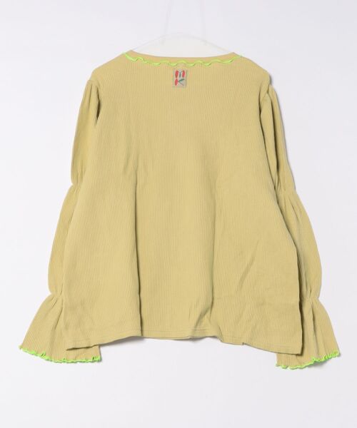 MARKEY'S(マーキーズ)の「スモッキングスリーブワッフルカットソー/おとな(Tシャツ/カットソー・レディース・イエロー/オフホワイト/グレー・160cm)」の20枚目の写真