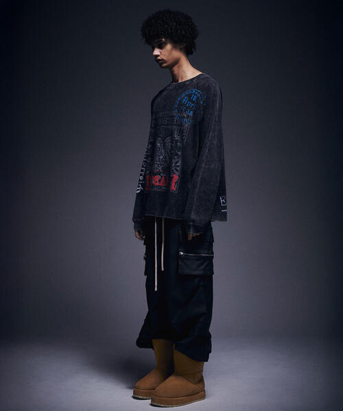 DANKE SCHON(ダンケシェーン)の「DankeSchon/ダンケシェーン/CHEMICAL RAGLAN LST STEMPEL(Tシャツ/カットソー・メンズ・ブラック・M/L)」の18枚目の写真