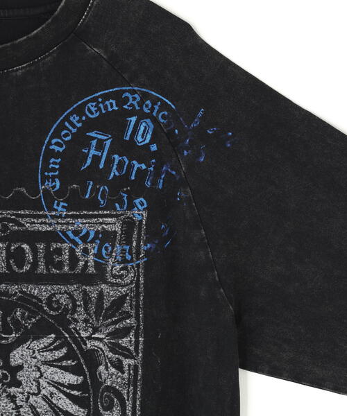 DANKE SCHON(ダンケシェーン)の「DankeSchon/ダンケシェーン/CHEMICAL RAGLAN LST STEMPEL(Tシャツ/カットソー・メンズ・ブラック・M/L)」の22枚目の写真