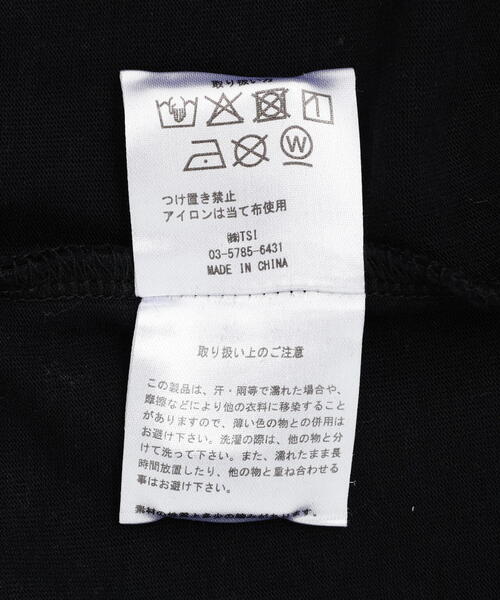 DANKE SCHON(ダンケシェーン)の「DankeSchon/ダンケシェーン/CHEMICAL RAGLAN LST STEMPEL(Tシャツ/カットソー・メンズ・ブラック・M/L)」の16枚目の写真