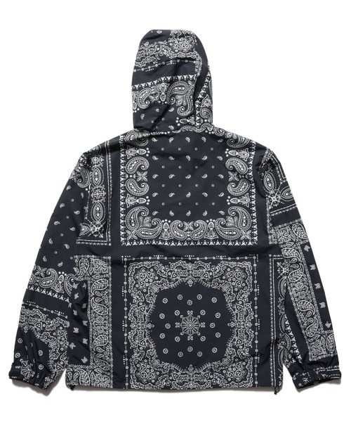 F.C.Real Bristol(エフシーレアルブリストル)の「BANDANA NYLON HOODED BLOUSON(ナイロンジャケット・メンズ・ネイビー/レッド/ブラック・MEDIUM/SMALL/XX-LARGE/X-LARGE/LARGE)」の6枚目の写真