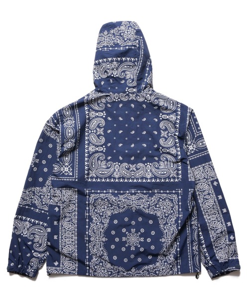 F.C.Real Bristol(エフシーレアルブリストル)の「BANDANA NYLON HOODED BLOUSON(ナイロンジャケット・メンズ・ネイビー/レッド/ブラック・MEDIUM/SMALL/XX-LARGE/X-LARGE/LARGE)」の12枚目の写真