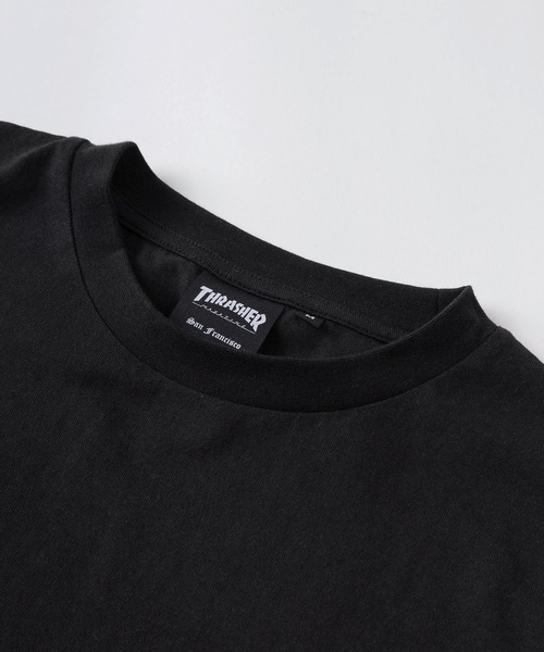 THRASHER(スラッシャー)の「【70】【THRASHER/スラッシャー】ワンポイント刺繍 アームロゴ バックプリント ロングスリーブTシャツ(Tシャツ/カットソー・メンズ・ホワイト/ホワイト系その他/ホワイト系その他2/ブラック/ブラック系その他/ブラック系その他2/アッシュグレー/グレー系その他/グレー系その他2・M/L/XL)」の10枚目の写真