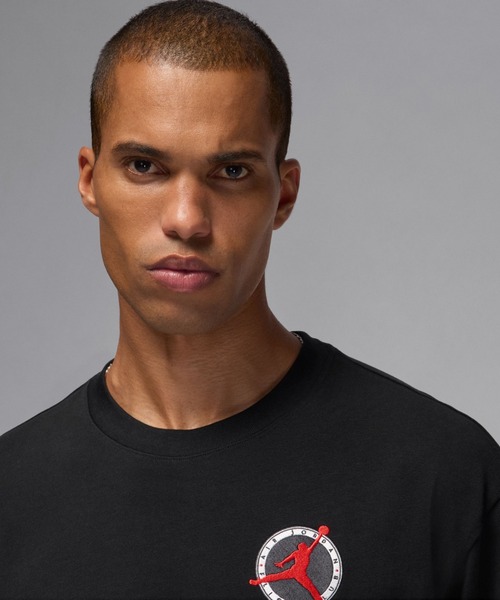 JORDAN BRAND（ジョーダンブランド）の「JORDAN BRAND M J FLT CLUB LBR SS CREW / ジョーダン ブランド FLT CLUB LBR S/S クルー / NIKE【SP】（Tシャツ/カットソー・メンズ・ブラック/ホワイト・XXL/XL/L/M/S）」の3枚目の写真